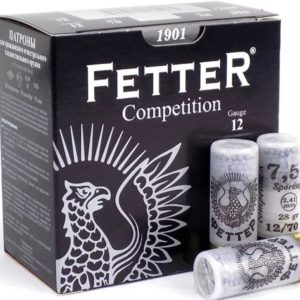 Fetter Competition .12 Gauge 2-3/4" 1oz 7.5 Shot 25Rd/Box - FETT1-75