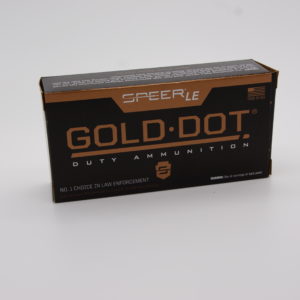 Speer Gold Dot 9mm +P 124 Grain HP 50Rd/Box - SPEER53617