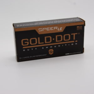 Speer Gold Dot 9mm, 124 Gain HP 50Rd/Box - SPEER53618