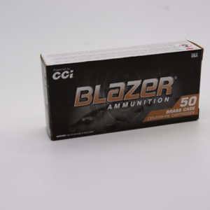 CCI Blazer Brass 9mm 124 Grain, FMJ, Round Nose 50Rd/Box - CCI5201