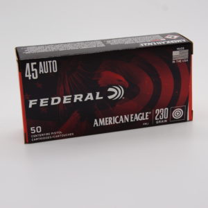 Federal American Eagle 45 Auto 230 Grain FMJ 50Rd/Box - AE45A