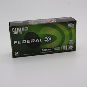 Federal Ballisticlean 9mm Luger 100 Grain RHT Frangible 50Rd/Box - BC9NT3