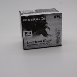 FEDERAL 5.56 MM 55GR FMJ-BT 100/500 ANOKA 100RD/BOX - XM193BLX