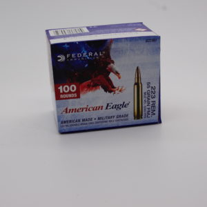 Federal American Eagle 5.56 mm 55 Grain FMJBT 20Rd/Box - XM193X