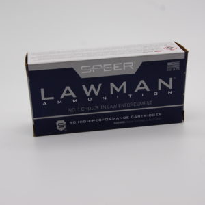 Speer Lawman 40 S&W 180 Grain TMJ Flat Nose 50Rd/Box - SPEER53652