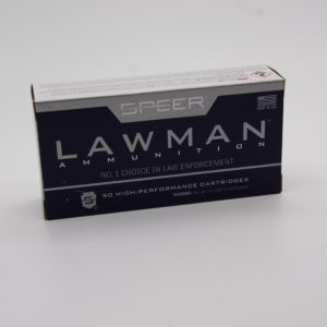 SPEER LAWMAN CLEANFIRE 45AUTO 230GR TOTAL METAL JACKET, ROUND NOSE 50RDS/BOX - SPEER53885