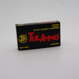 Tula 223 Rem 55 Grain Steel 20Rd/Box - TULATA223550