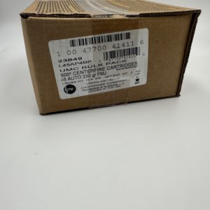 REMINGTON L45AP4BP 45 AUTO 230GR FMJ 500RD/CASE - LOOSE, BULK PACKAGING - L45AP4BP