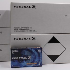 FEDERAL CLASSIC 12GA RIFLED SLUG HP 2-3/4", MAG, 1-1/4OZ 250RD CASE - F130RS