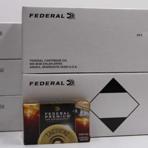 Federal Tactical .12 Gauge 2-3/4" HS HP Slug MEGABOX 50RDs - 10 boxes of 5 rounds - LE127RS